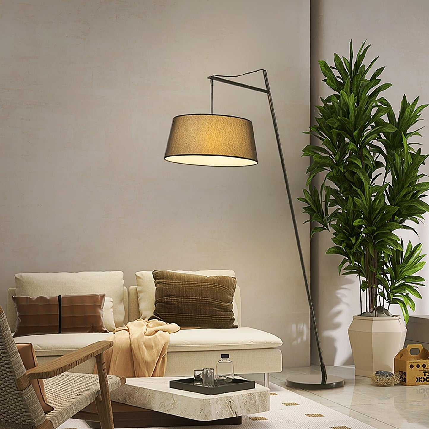 Modern Floor Lamp | Adjustable Shade for Stylish Interiors 6