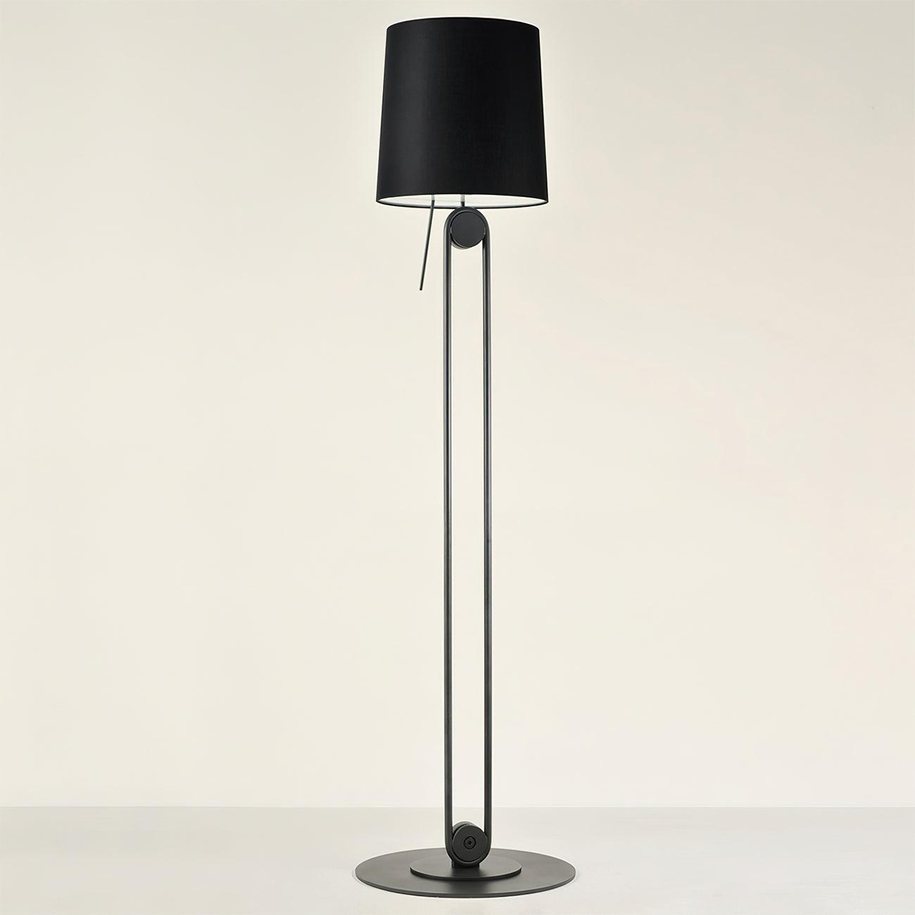 Modern Floor Lamp | Adjustable Two-Tone Design for Living Room Ambiance 0