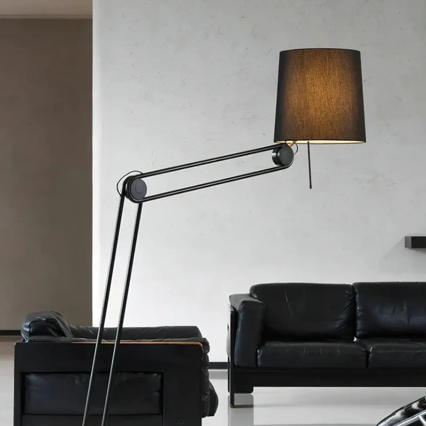 Modern Floor Lamp | Adjustable Two-Tone Design for Living Room Ambiance 5