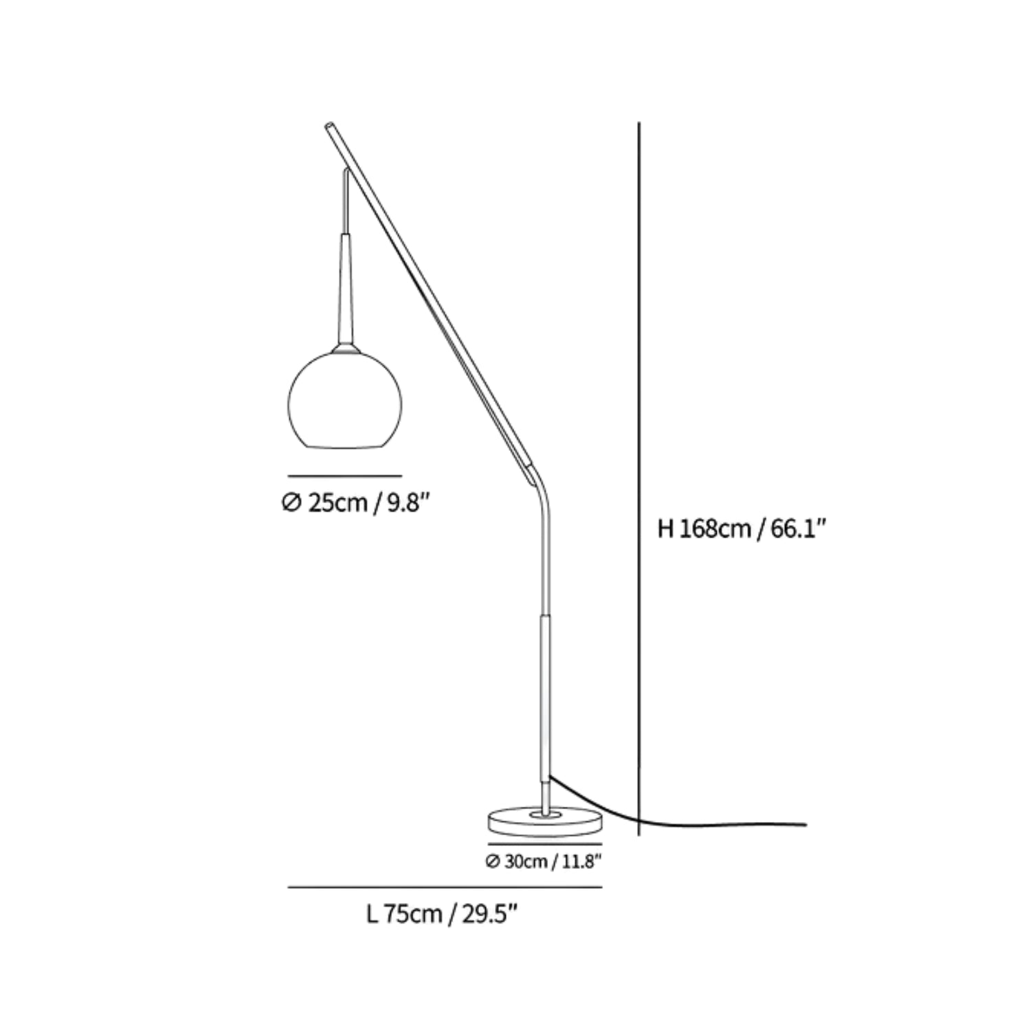 Modern Floor Lamp | Elegant Metal and Glass Design with Soft Glow 2