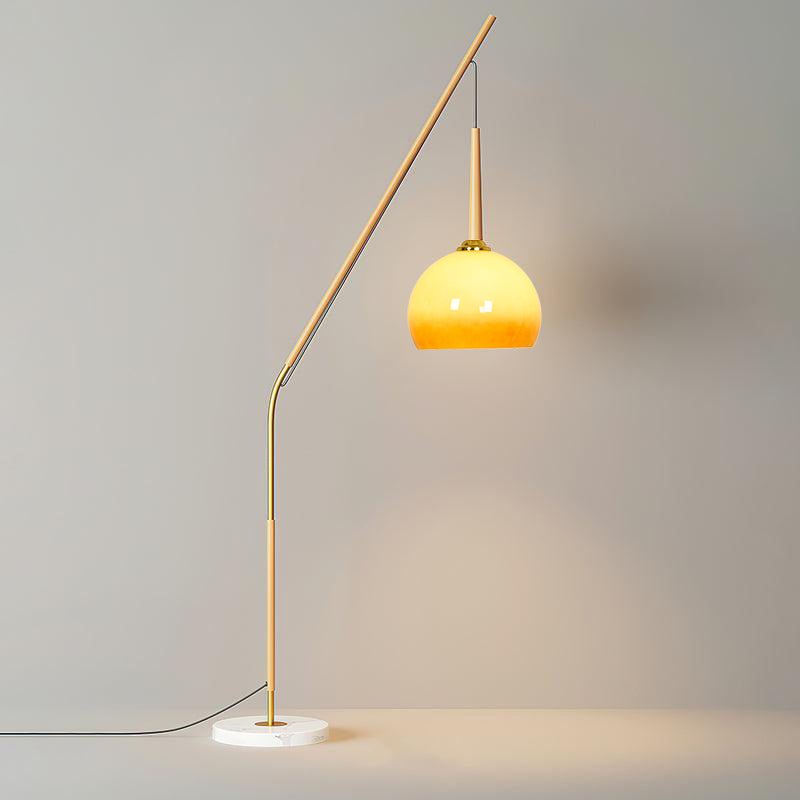 Modern Floor Lamp | Elegant Metal and Glass Design with Soft Glow 4