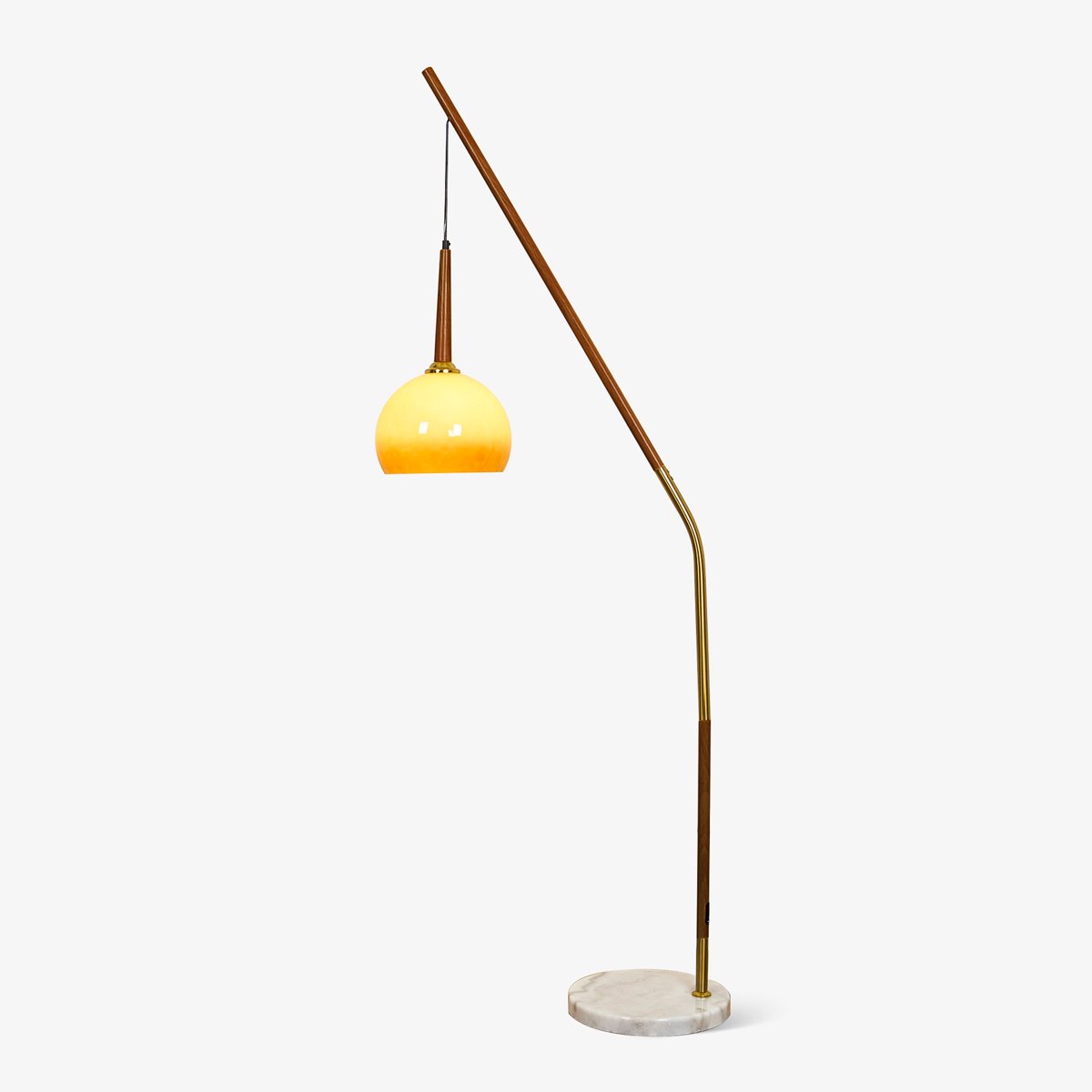 Modern Floor Lamp | Elegant Metal and Glass Design with Soft Glow 9