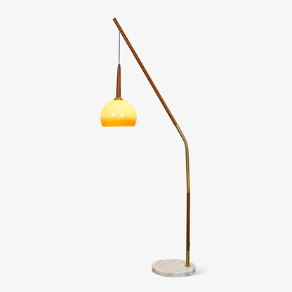 Modern Floor Lamp | Elegant Metal and Glass Design with Soft Glow 9