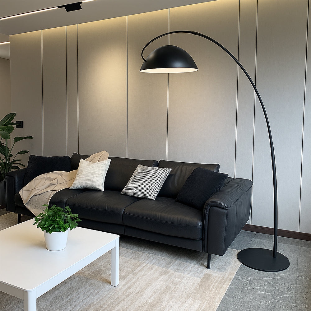 Modern Floor Lamp | Height-Adjustable Design for Living Room Elegance 0