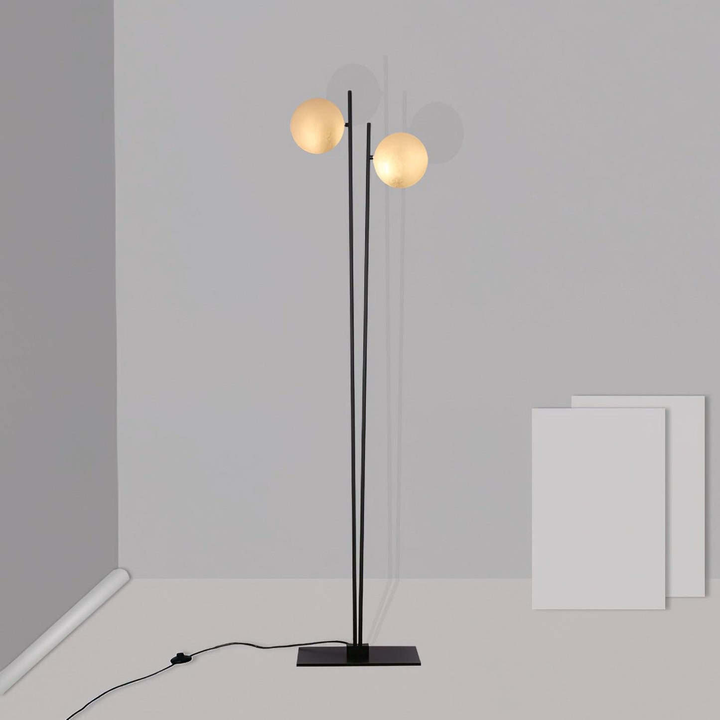Modern Floor Lamp | Integrated LED for Elegant Living Room Lighting 12