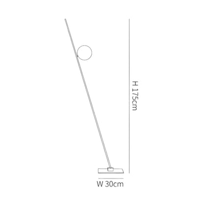 Modern Floor Lamp | Integrated LED for Elegant Living Room Lighting 3