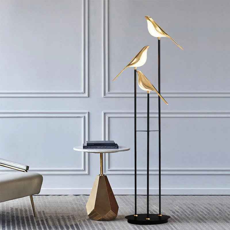 Modern Floor Lamp | Sculptural Design with Integrated LED Lighting 0