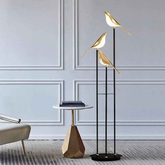 Modern Floor Lamp | Sculptural Design with Integrated LED Lighting 0