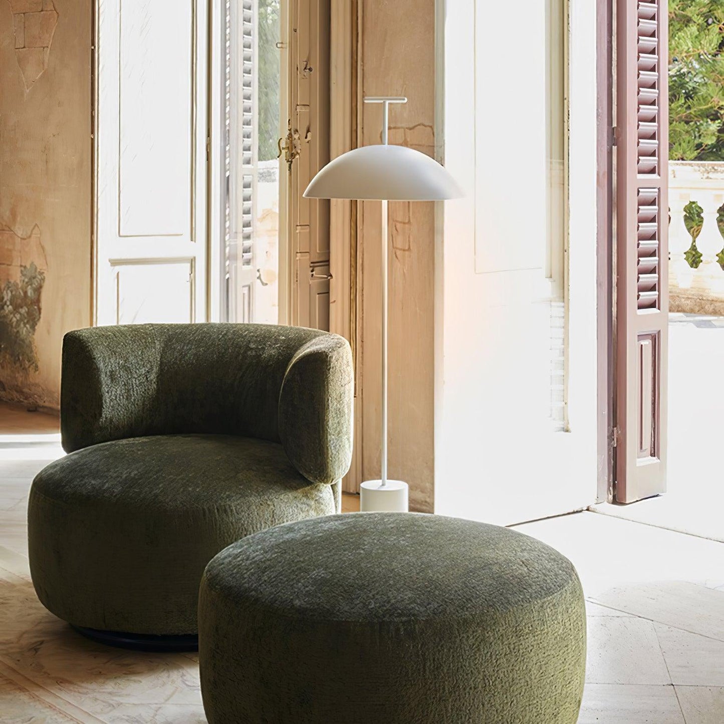 Modern Floor Lamp | Sleek Dome-Shaped Design for Ambient Lighting 7