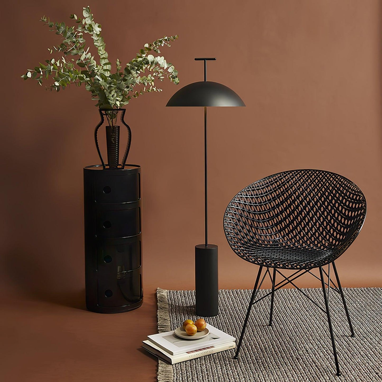 Modern Floor Lamp | Sleek Dome-Shaped Design for Ambient Lighting 8