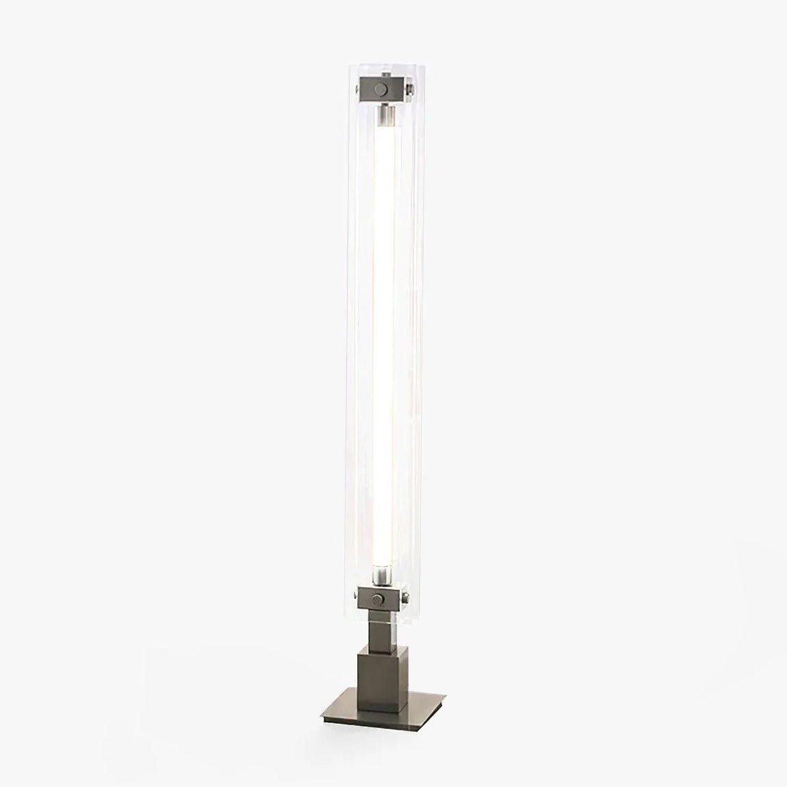 Modern Floor Lamp | Sleek Glass and Acrylic Design for Living Room 1