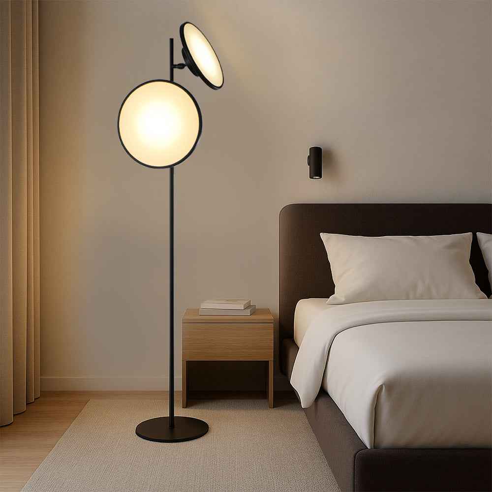 Modern Floor Lamp | Sleek Iron Frame with Soft LED Lighting 2