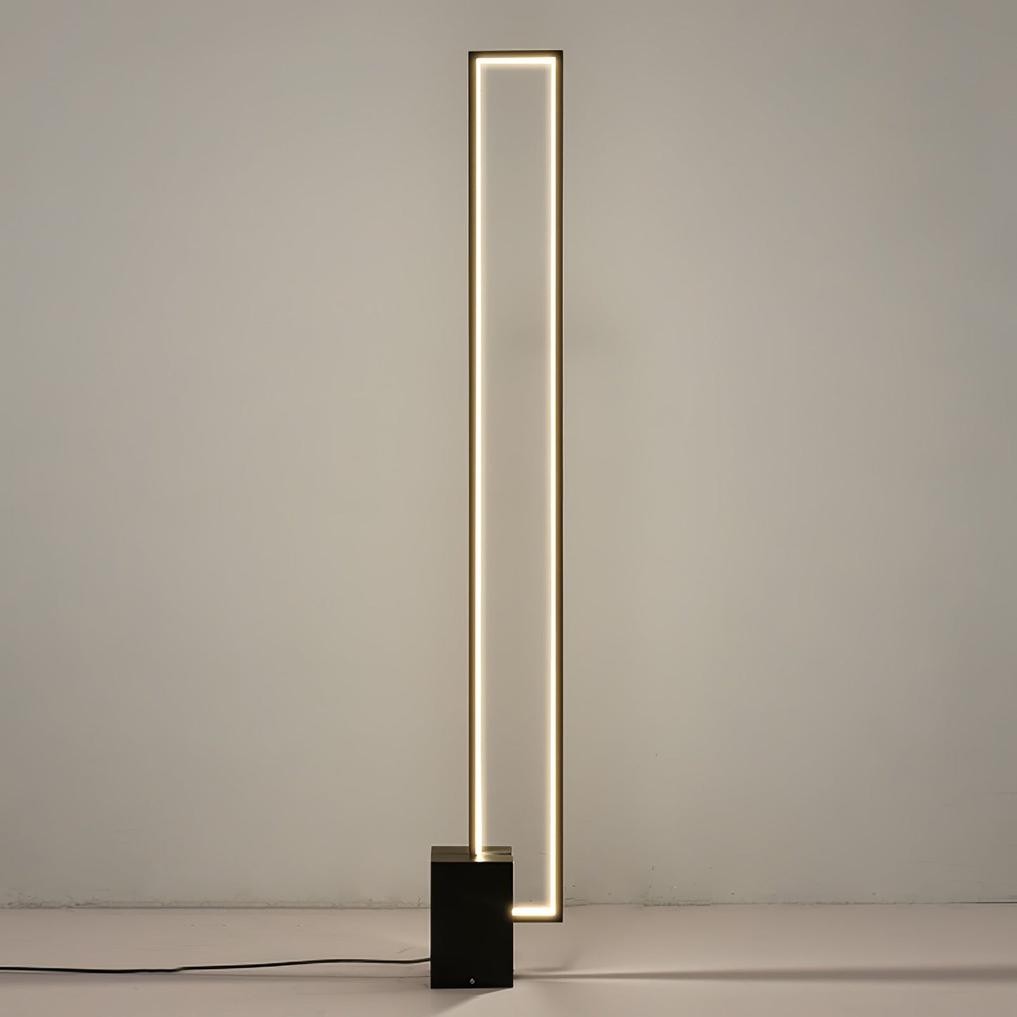 Modern Floor Lamp | Sleek Minimalist Design with Integrated LED Light for Living Room 0