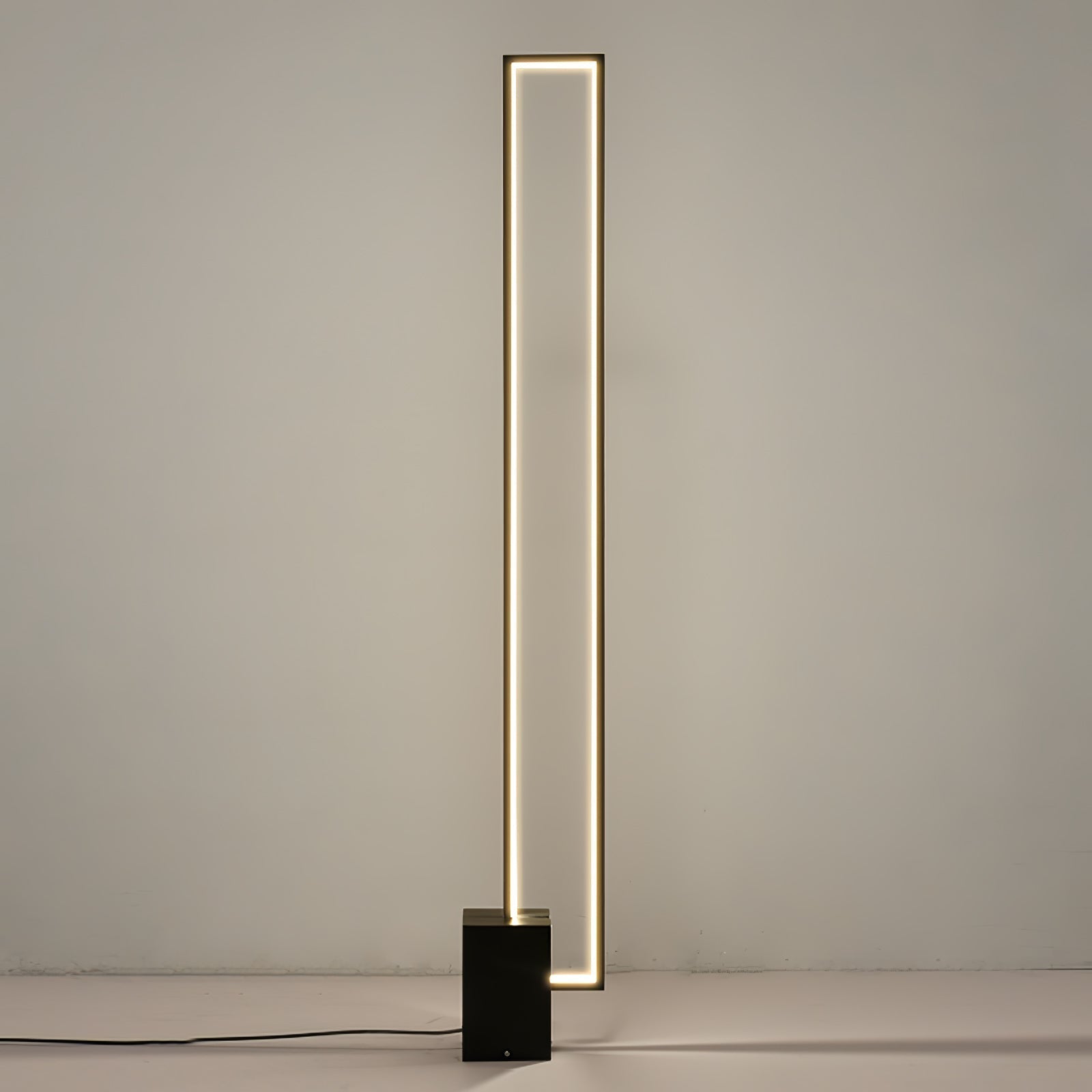 Modern Floor Lamp | Sleek Minimalist Design with Integrated LED Light for Living Room 0