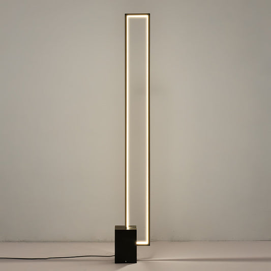 Modern Floor Lamp | Sleek Minimalist Design with Integrated LED Light for Living Room 0