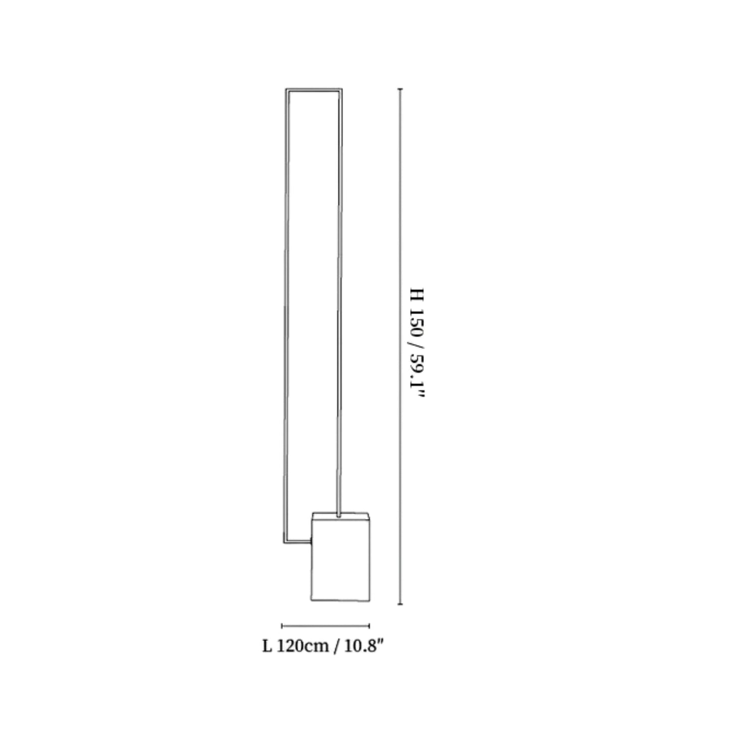 Modern Floor Lamp | Sleek Minimalist Design with Integrated LED Light for Living Room 3