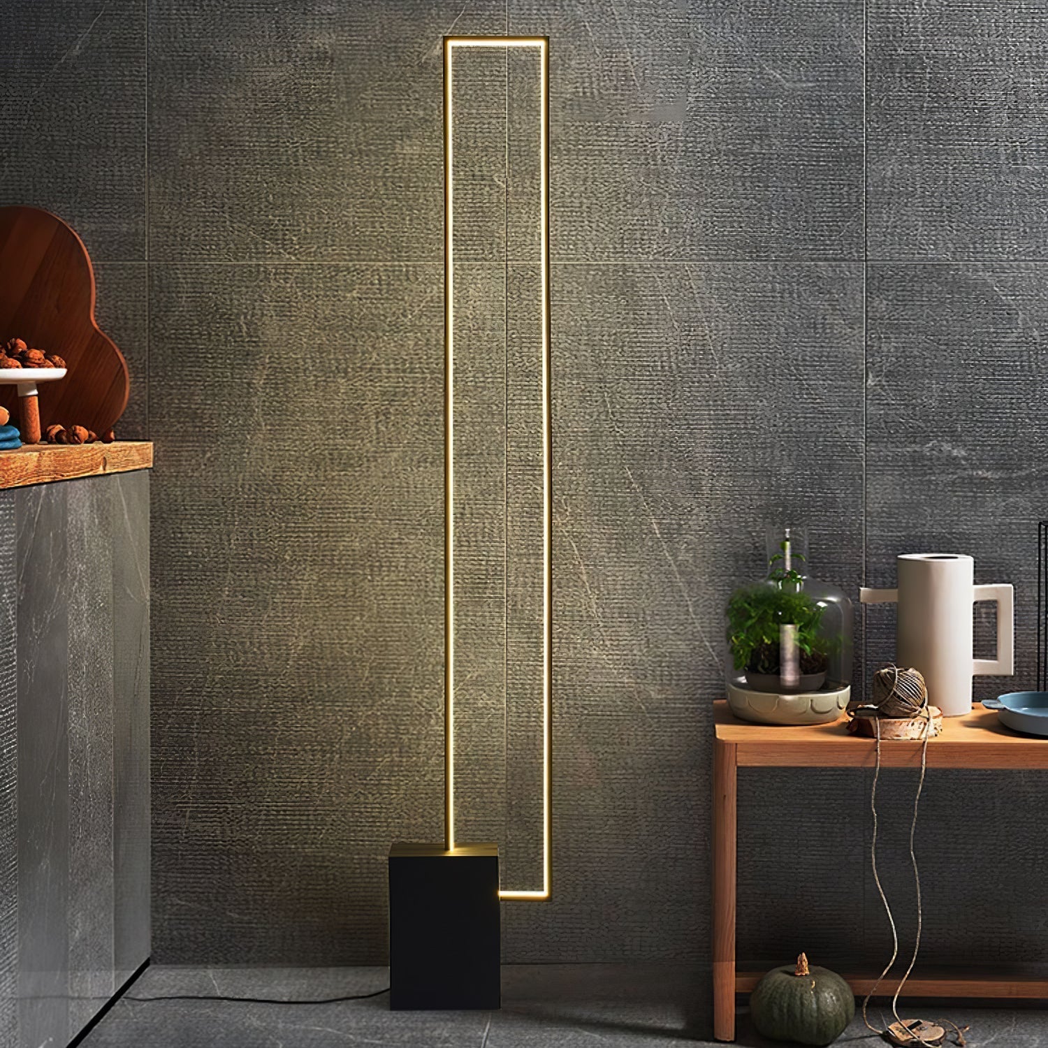 Modern Floor Lamp | Sleek Minimalist Design with Integrated LED Light for Living Room 7