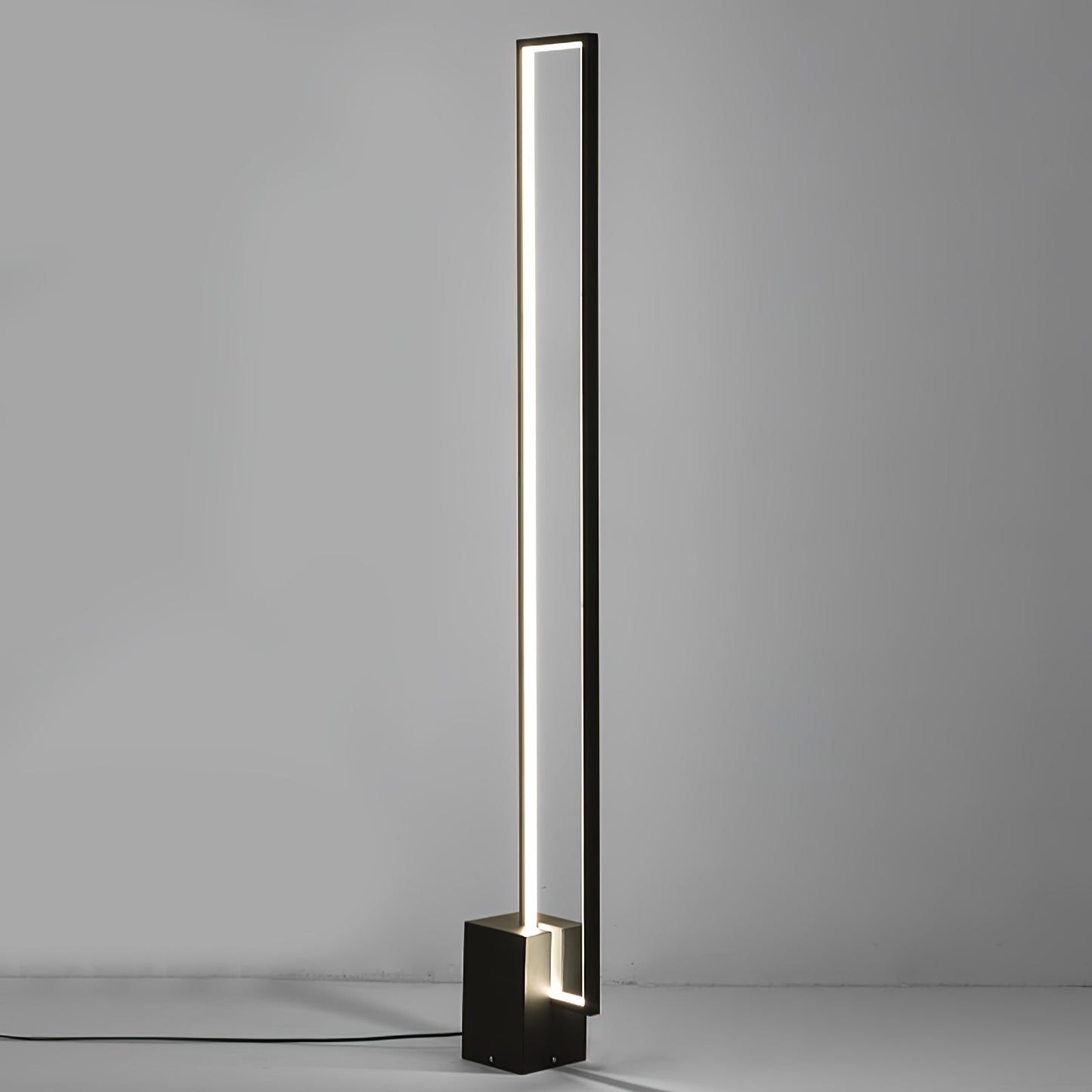 Modern Floor Lamp | Sleek Minimalist Design with Integrated LED Light for Living Room 9