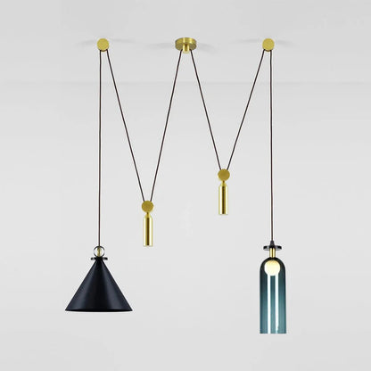 Modern Geometric Chandelier | Customizable Modular Design with Adjustable Height 14