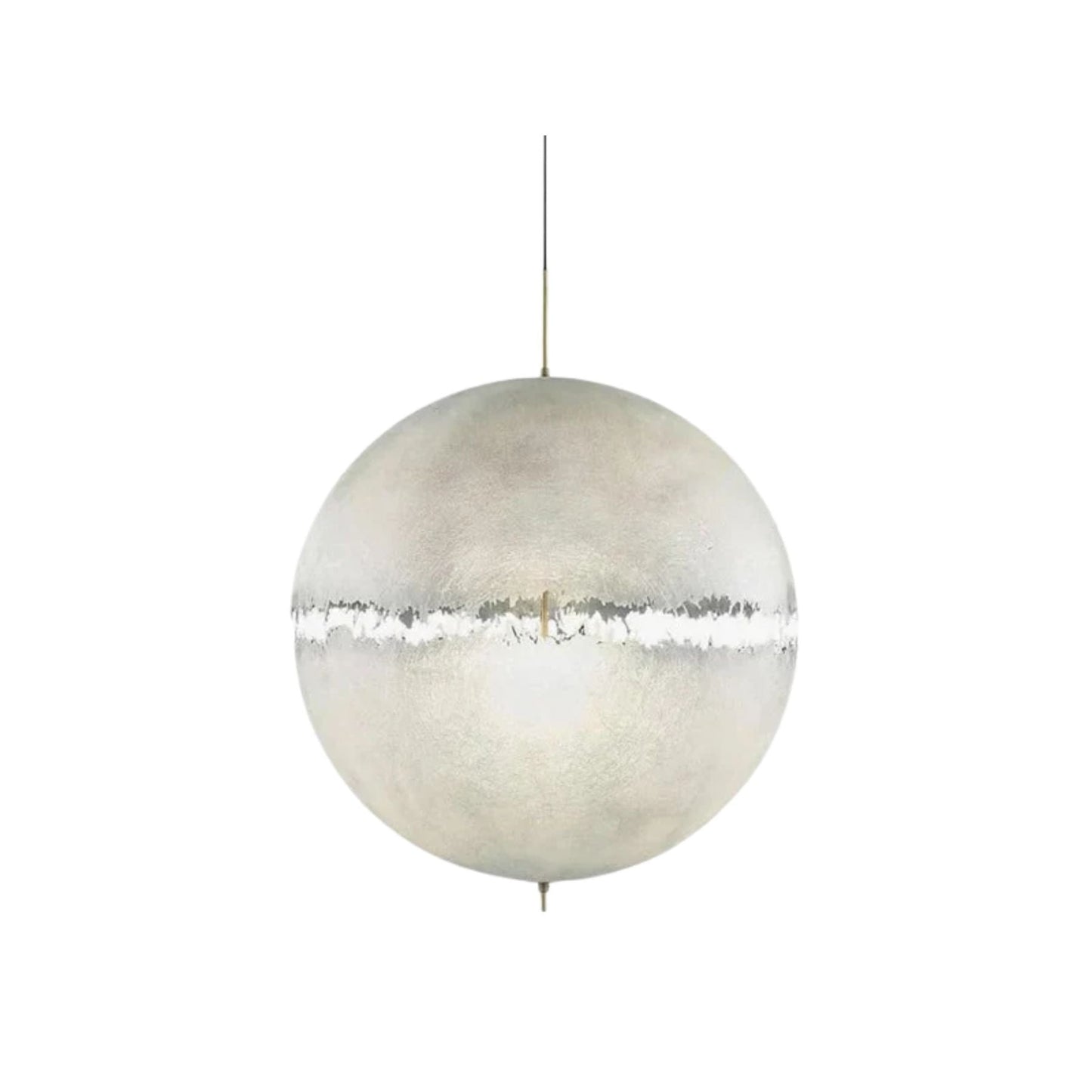 Modern Glass Pendant Light | Adjustable Height for Stylish Illumination 0