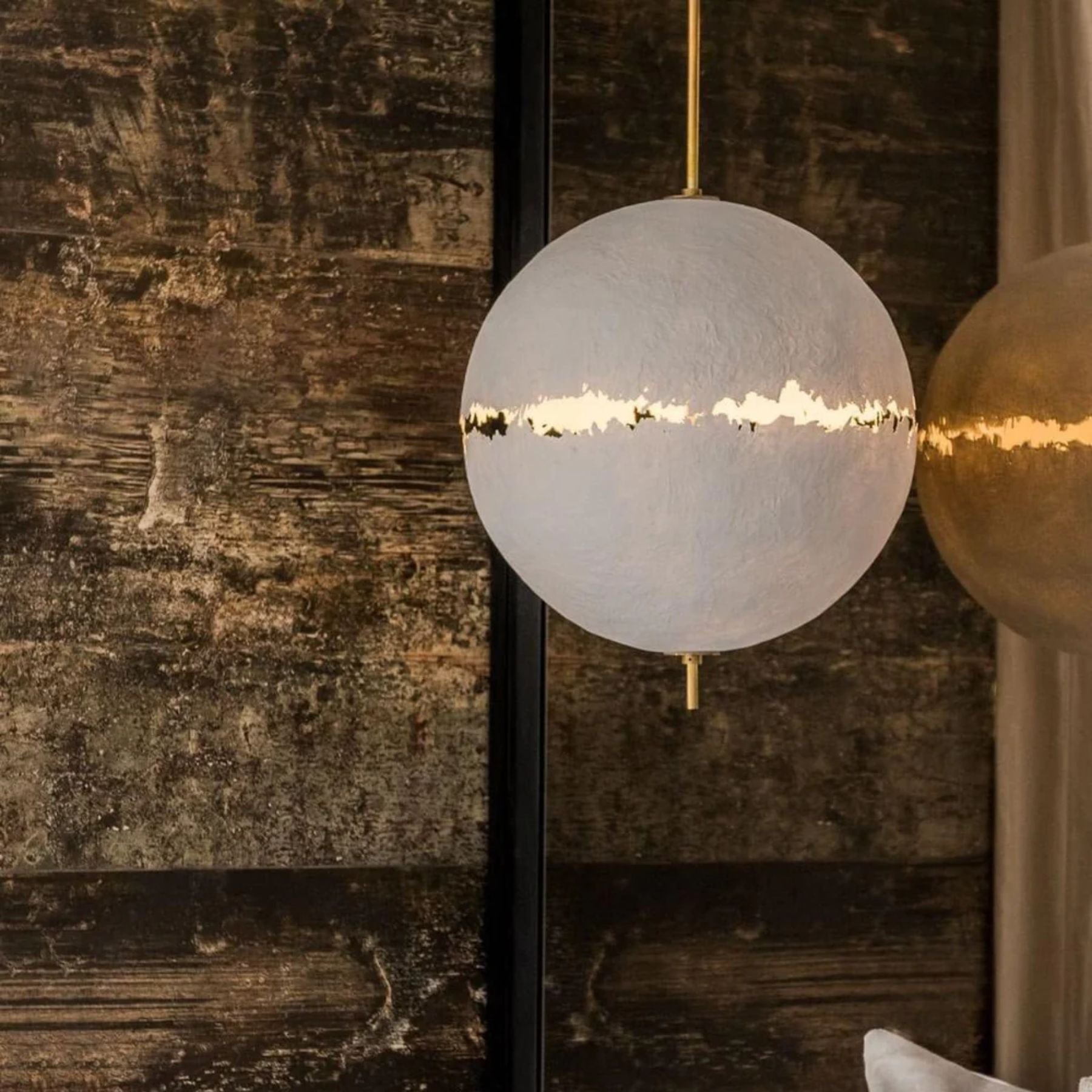 Modern Glass Pendant Light | Adjustable Height for Stylish Illumination 7