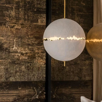 Modern Glass Pendant Light | Adjustable Height for Stylish Illumination 7