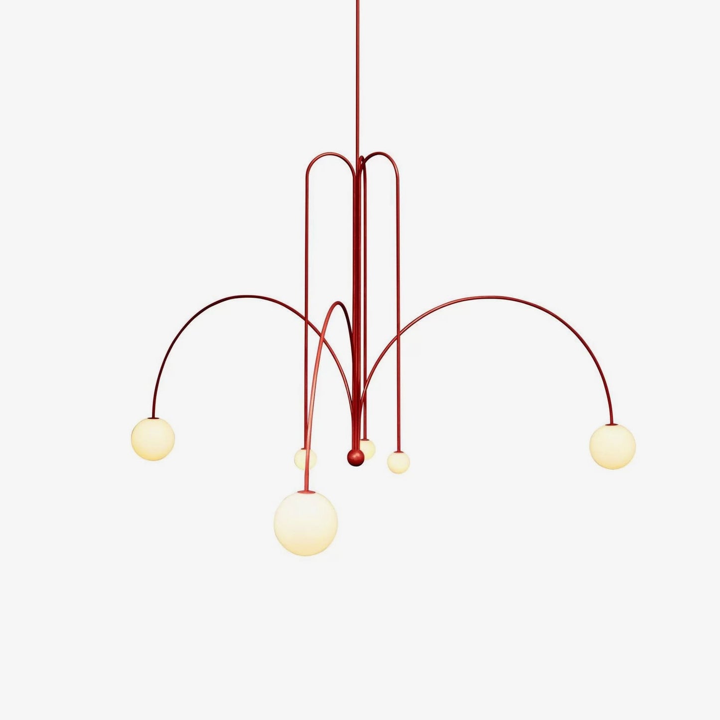Modern Pendant Light | Elegant 6-Head LED Fixture for Contemporary Spaces 2
