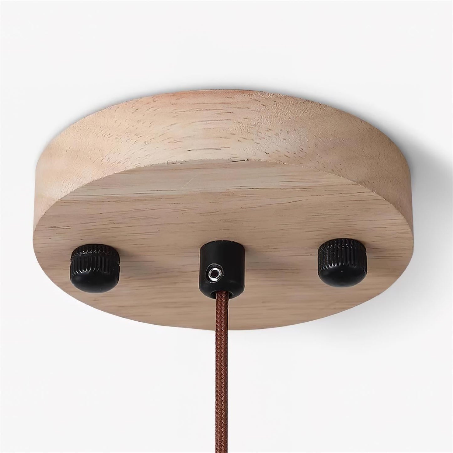 Modern Globe Pendant Light | Natural Travertine and Wood Design for Kitchen Pendant Lighting 3
