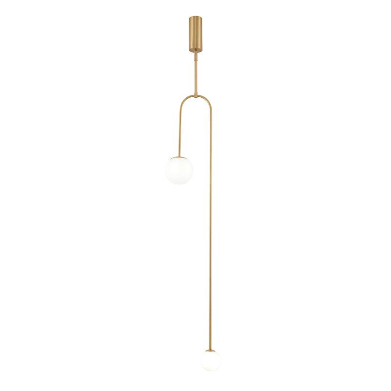 Modern Gold Chandelier | Minimalist Design with Adjustable Height 13