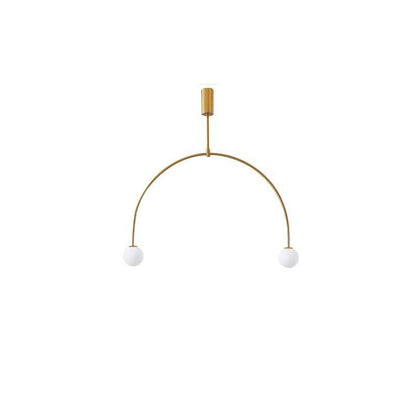 Modern Gold Chandelier | Minimalist Design with Adjustable Height 19