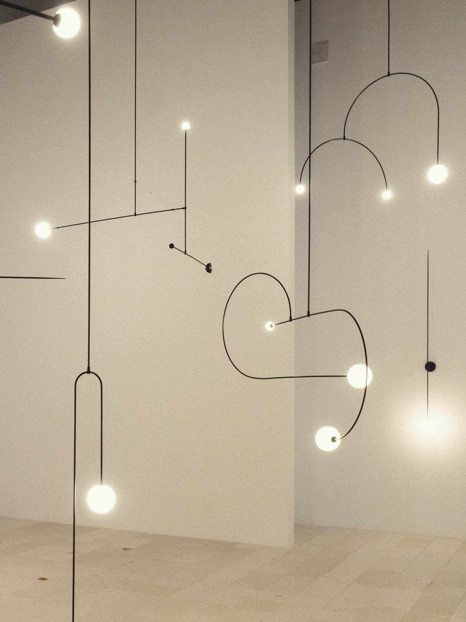 Modern Gold Chandelier | Minimalist Design with Adjustable Height 8