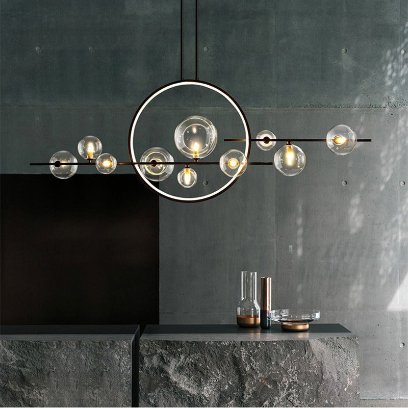 Modern Kitchen Chandelier | Elegant Glass Design for Dining Spaces 1