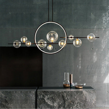 Modern Kitchen Chandelier | Elegant Glass Design for Dining Spaces 1