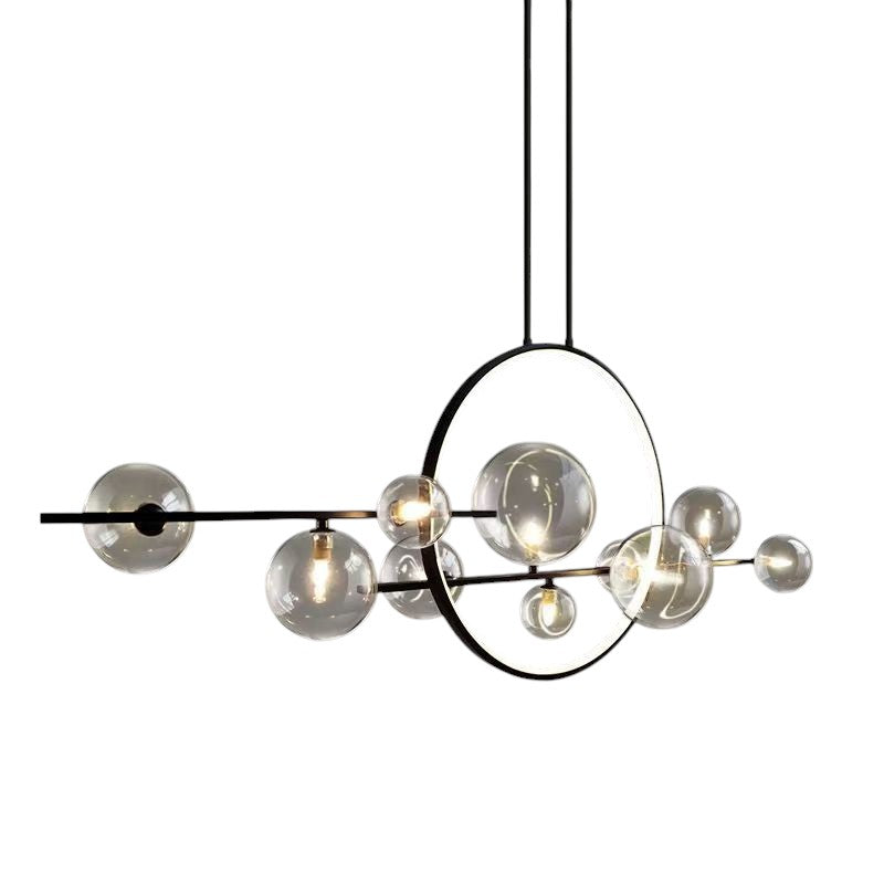 Modern Kitchen Chandelier | Elegant Glass Design for Dining Spaces 5