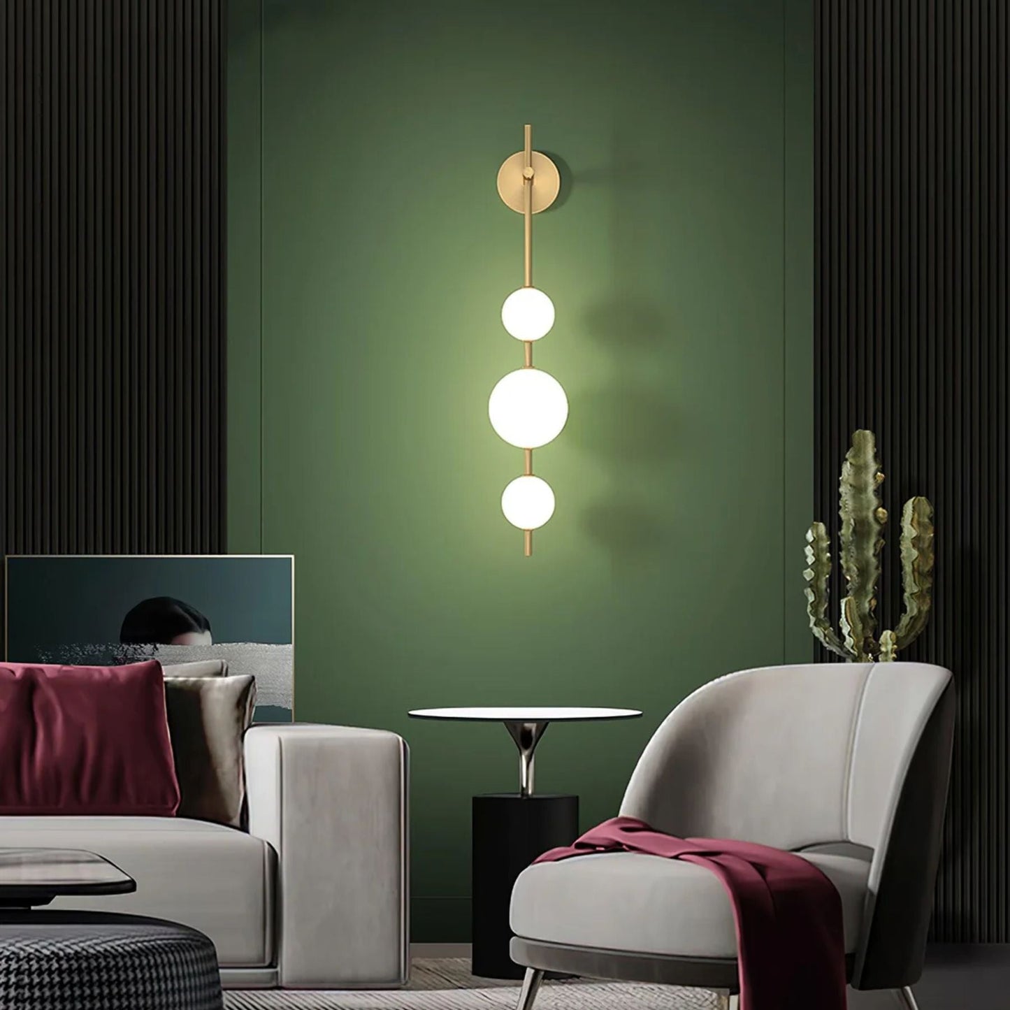 Modern LED Wall Sconce | Dimmable Lighting with Adjustable Color Temperatures 2
