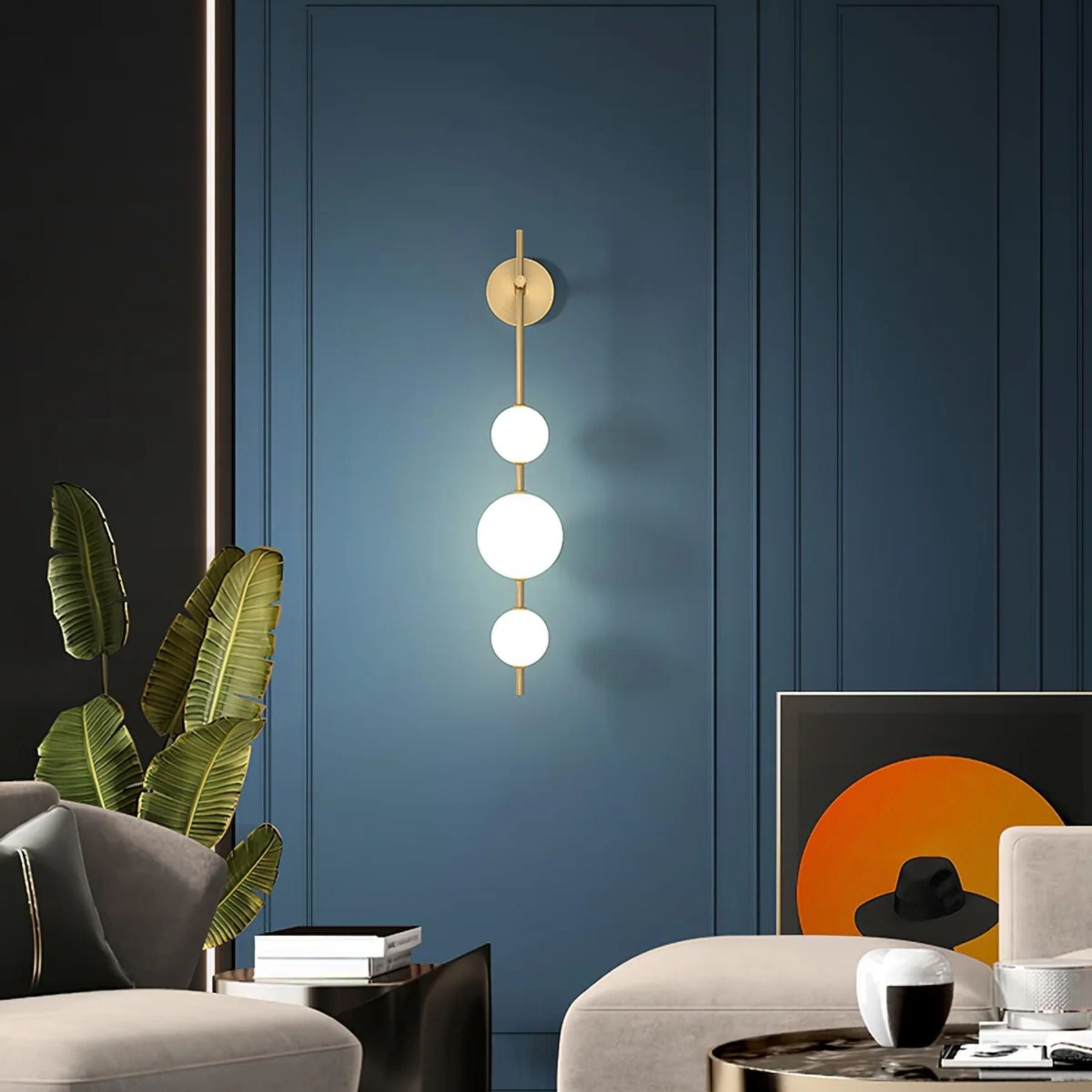 Modern LED Wall Sconce | Dimmable Lighting with Adjustable Color Temperatures 4