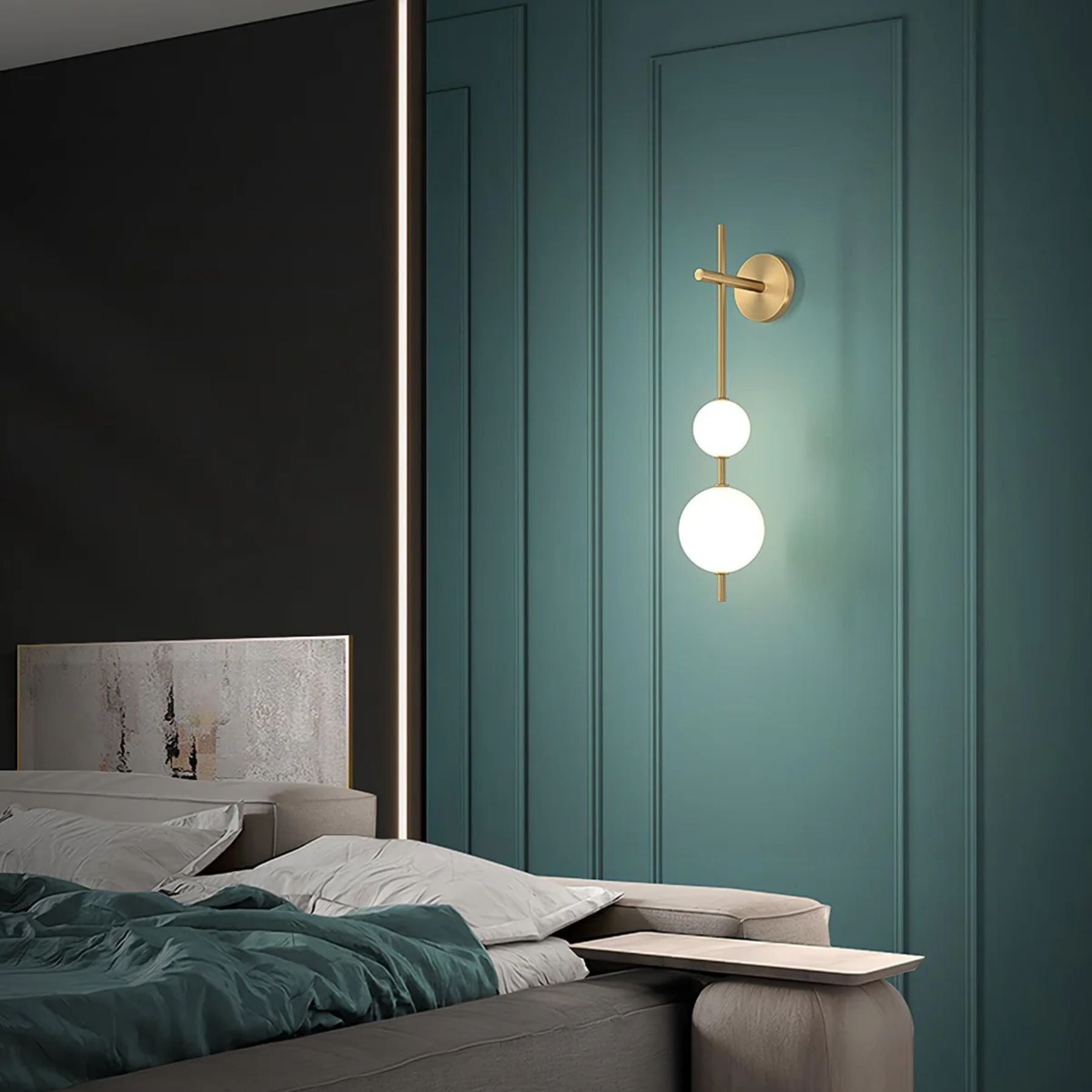 Modern LED Wall Sconce | Dimmable Lighting with Adjustable Color Temperatures 5