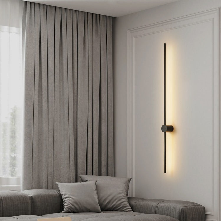 Modern Linear Wall Lamp | Sleek Iron and Acrylic Design 3