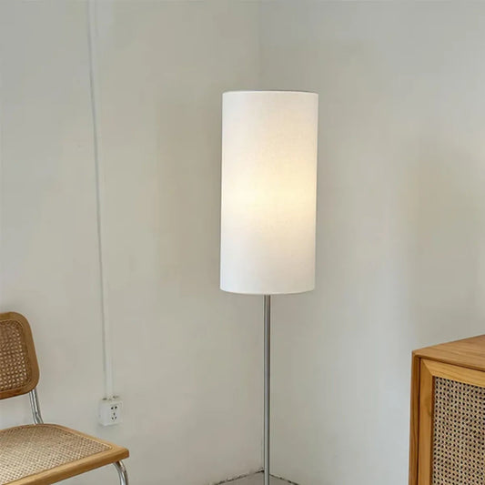 Modern Minimalist Floor Lamp | Soft Light Diffusion with Wooden Base 0