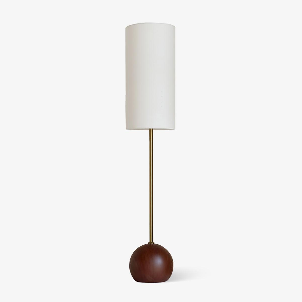 Modern Minimalist Floor Lamp | Soft Light Diffusion with Wooden Base 2