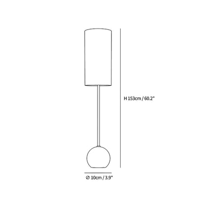 Modern Minimalist Floor Lamp | Soft Light Diffusion with Wooden Base 3