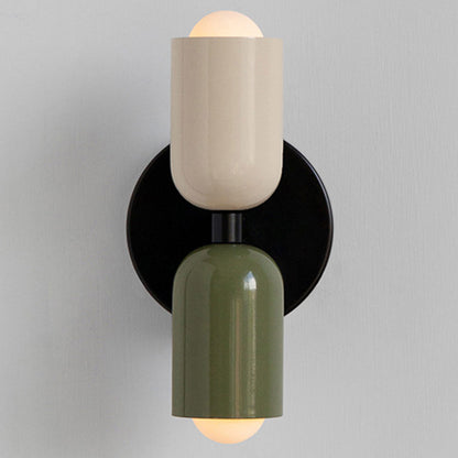 Modern Outdoor Wall Light | Dual Glass Sconce with Up-Down Illumination 0