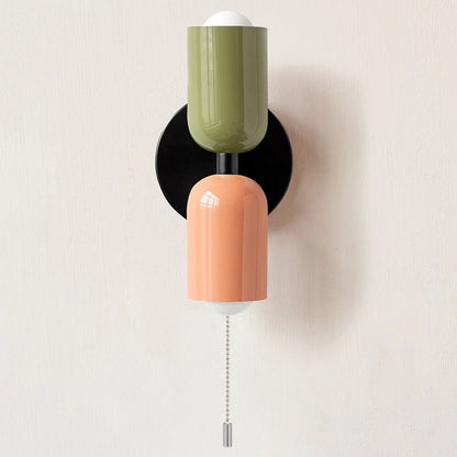Modern Outdoor Wall Light | Dual Glass Sconce with Up-Down Illumination 14