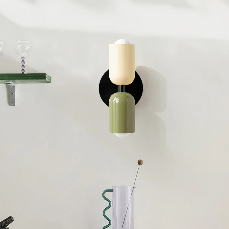 Modern Outdoor Wall Light | Dual Glass Sconce with Up-Down Illumination 3