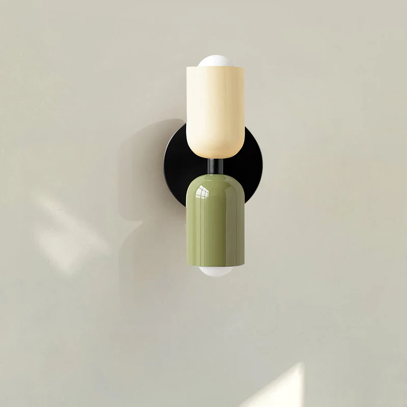 Modern Outdoor Wall Light | Dual Glass Sconce with Up-Down Illumination 4