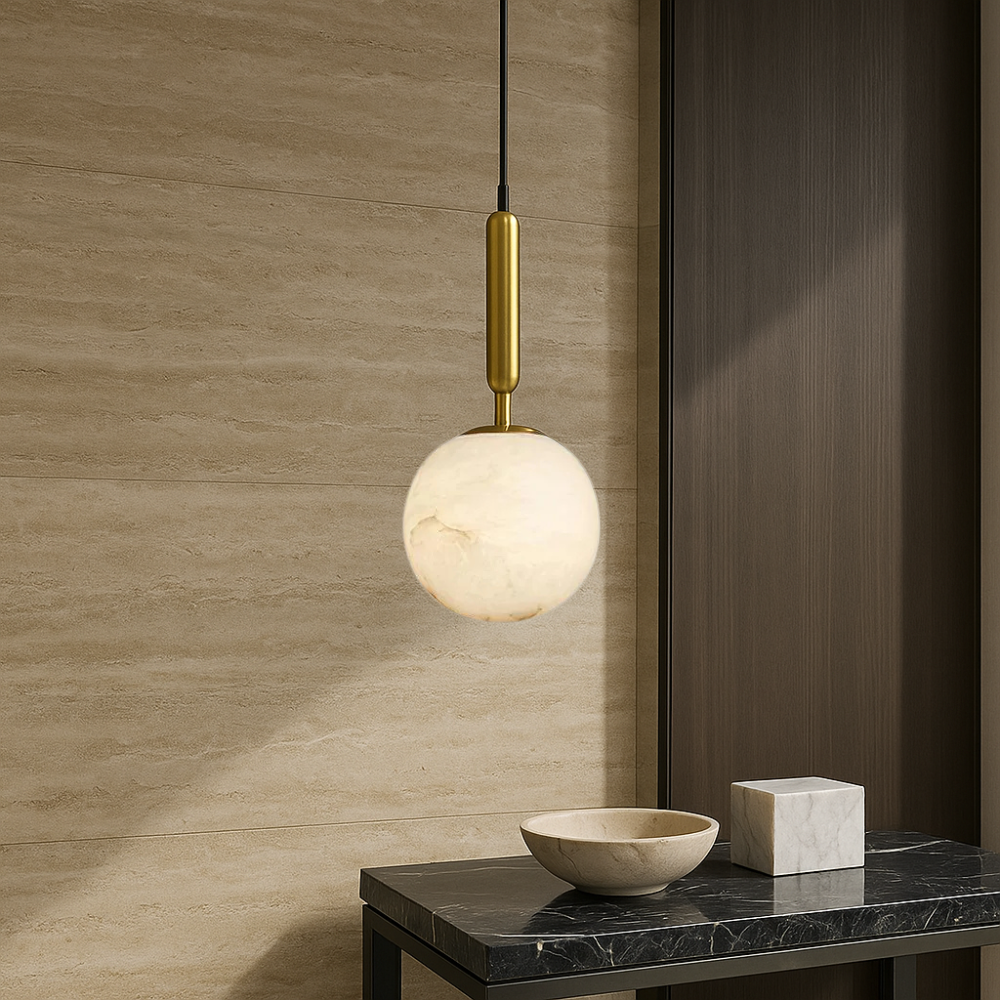 Modern Pendant Lamp | Minimalist Design with Warm LED Lighting 0