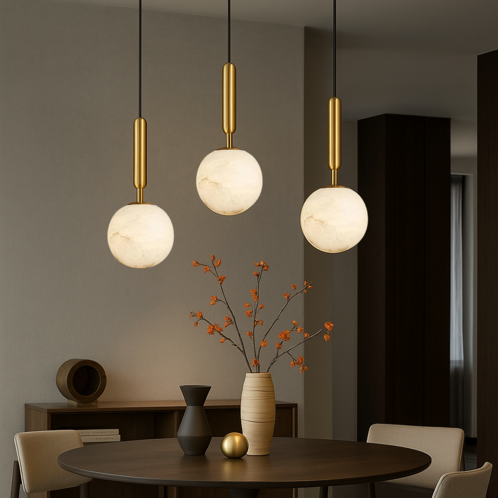 Modern Pendant Lamp | Minimalist Design with Warm LED Lighting 1