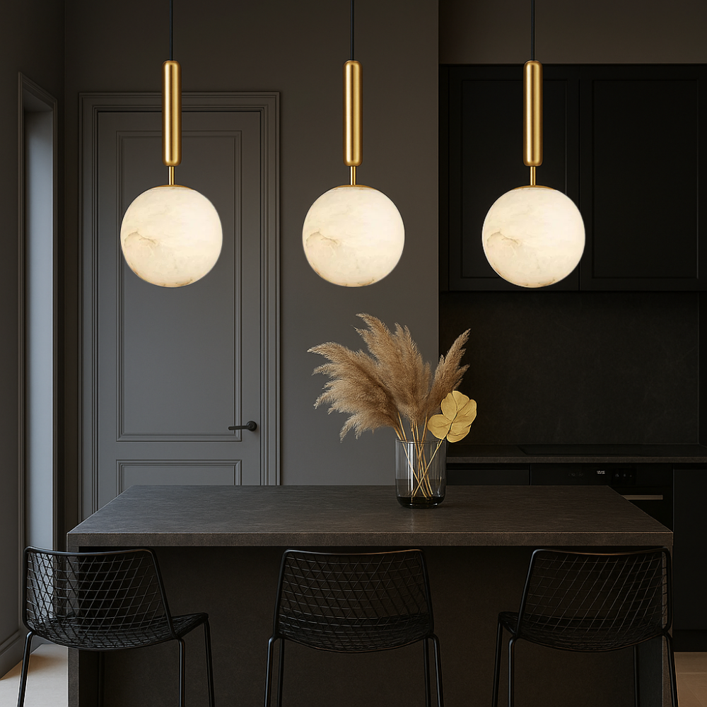 Modern Pendant Lamp | Minimalist Design with Warm LED Lighting 2