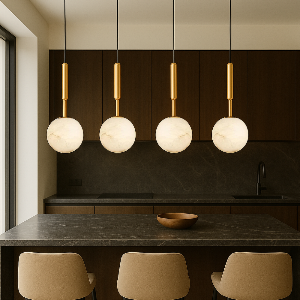 Modern Pendant Lamp | Minimalist Design with Warm LED Lighting 4