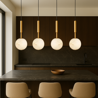 Modern Pendant Lamp | Minimalist Design with Warm LED Lighting 4